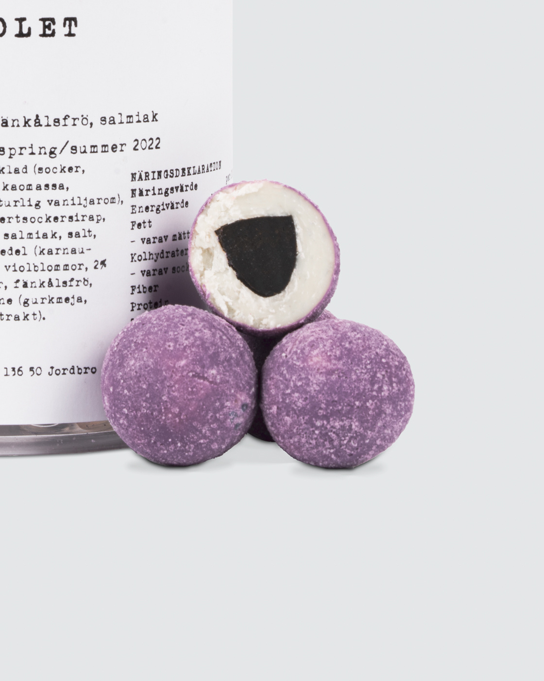 Ultra Violet ryhmässä SUKLAAKUORRUTTEINEN LAKRITSI @ Haupt Lakrits AB (100170019)