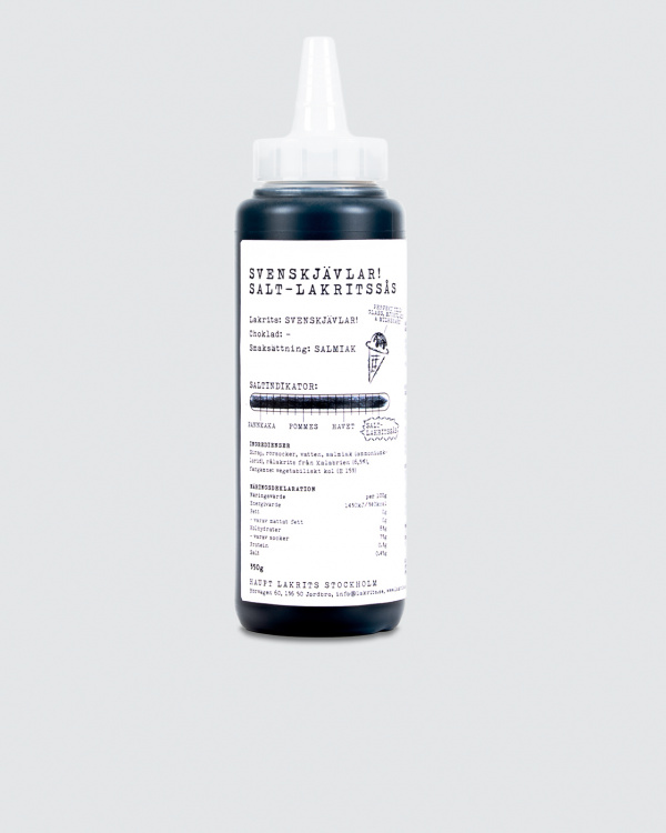 Svenskjävlar! Salmiakkikastike ryhmässä Salmiakki @ Haupt Lakrits AB (100170190)