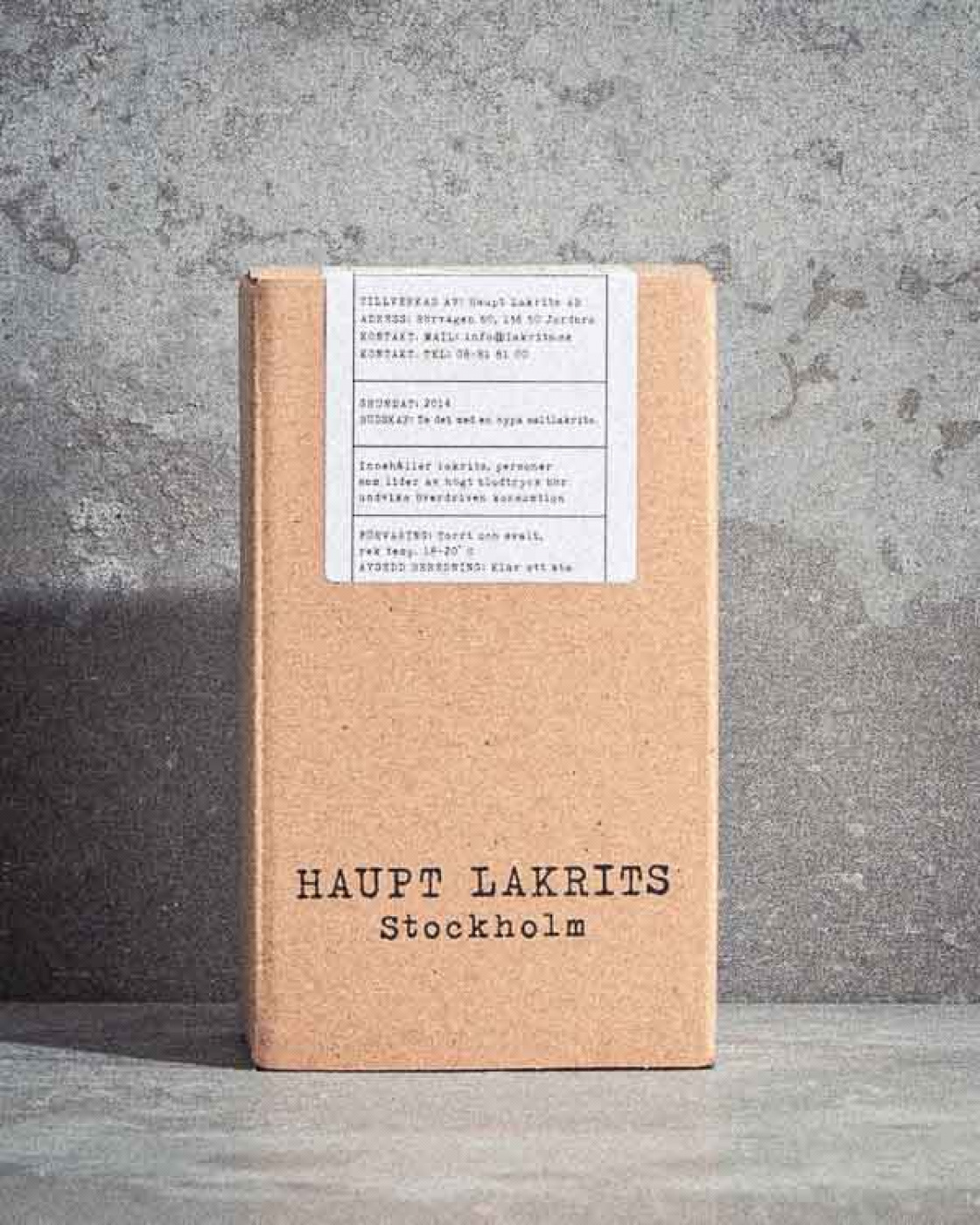 Lahjarasia (1 kpl) ryhmässä / @ Haupt Lakrits AB (100170237)
