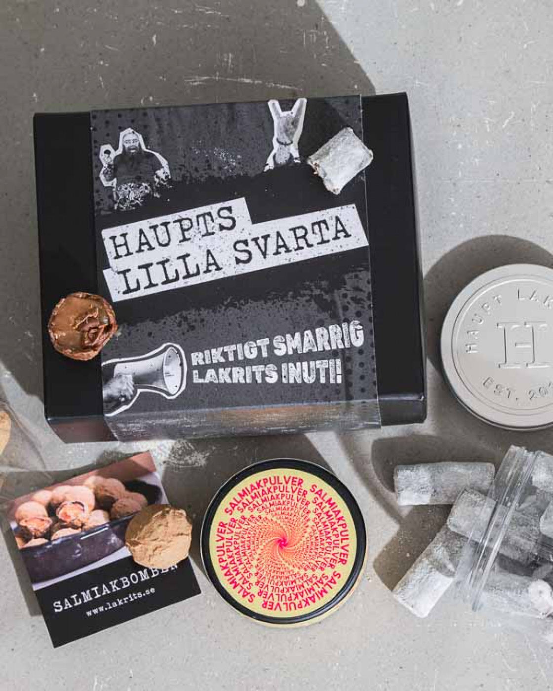 Haupts lilla svarta ryhmässä Salmiakki @ Haupt Lakrits AB (170099)